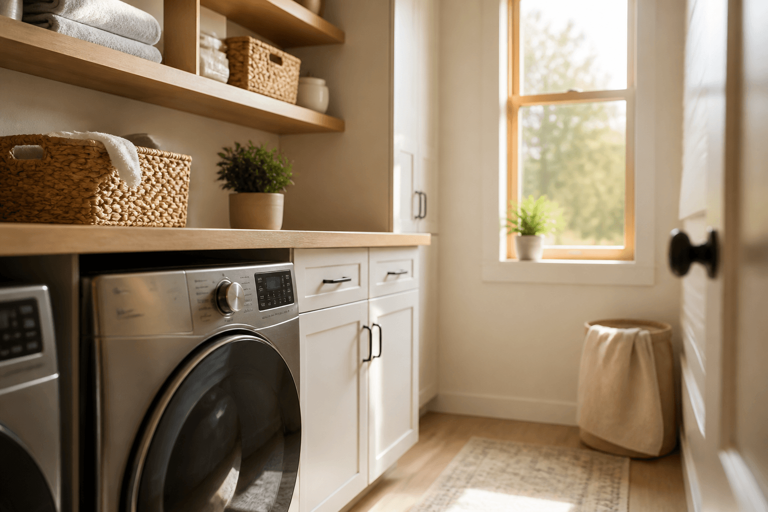 Washer and laundry appliance service